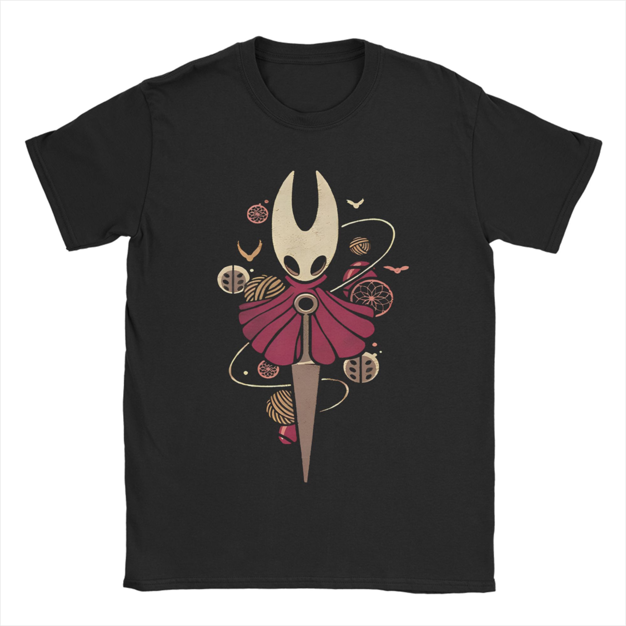 Retro Gaming T Shirt - Hollow Knight Silksong Hornet T Shirts