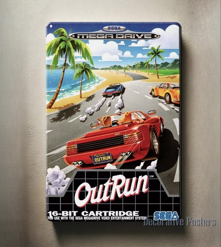 Retro Gaming Videos - Outrun Mega Drive Retro Video Game