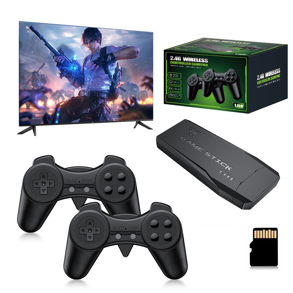 Retro Gaming Os - Portable 4K Retro Game Stick Console
