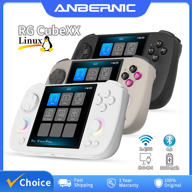 Retro Gaming Images - ANBERNIC RG Cubexx Retro Handheld Game
