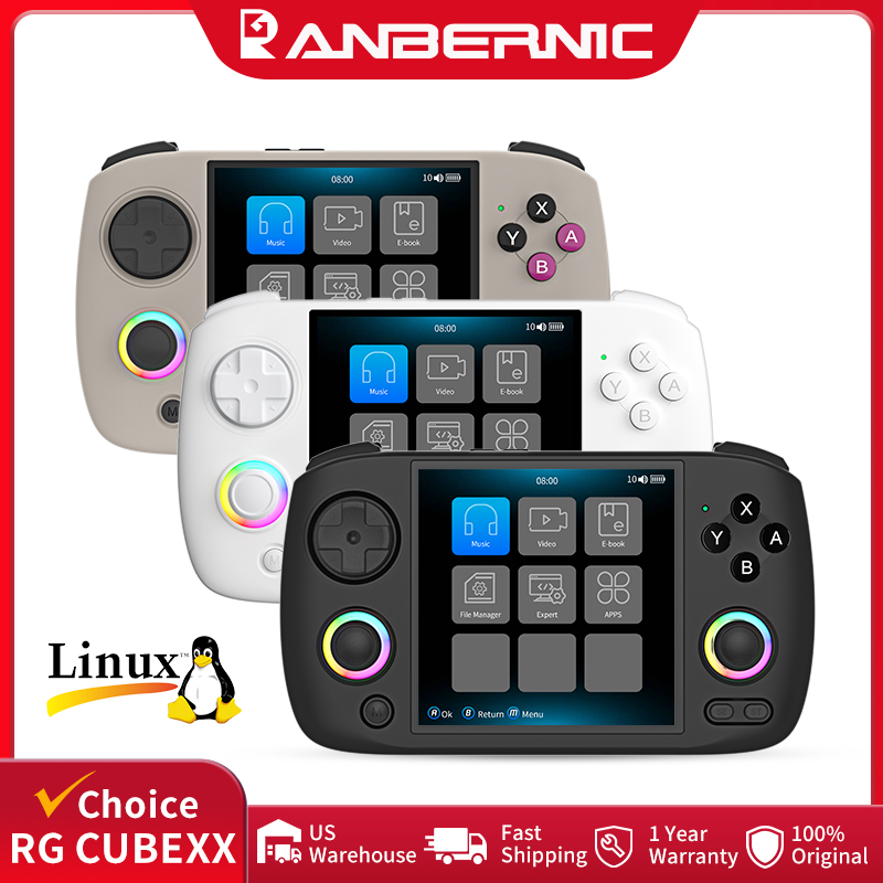Retro Gaming Images - ANBERNIC RG CubeXX Handheld Games Console