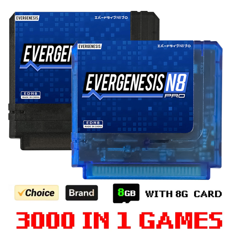 3000 in 1 Game Card ED N8 Pro  - огляд і ціна Retro Gaming Fun