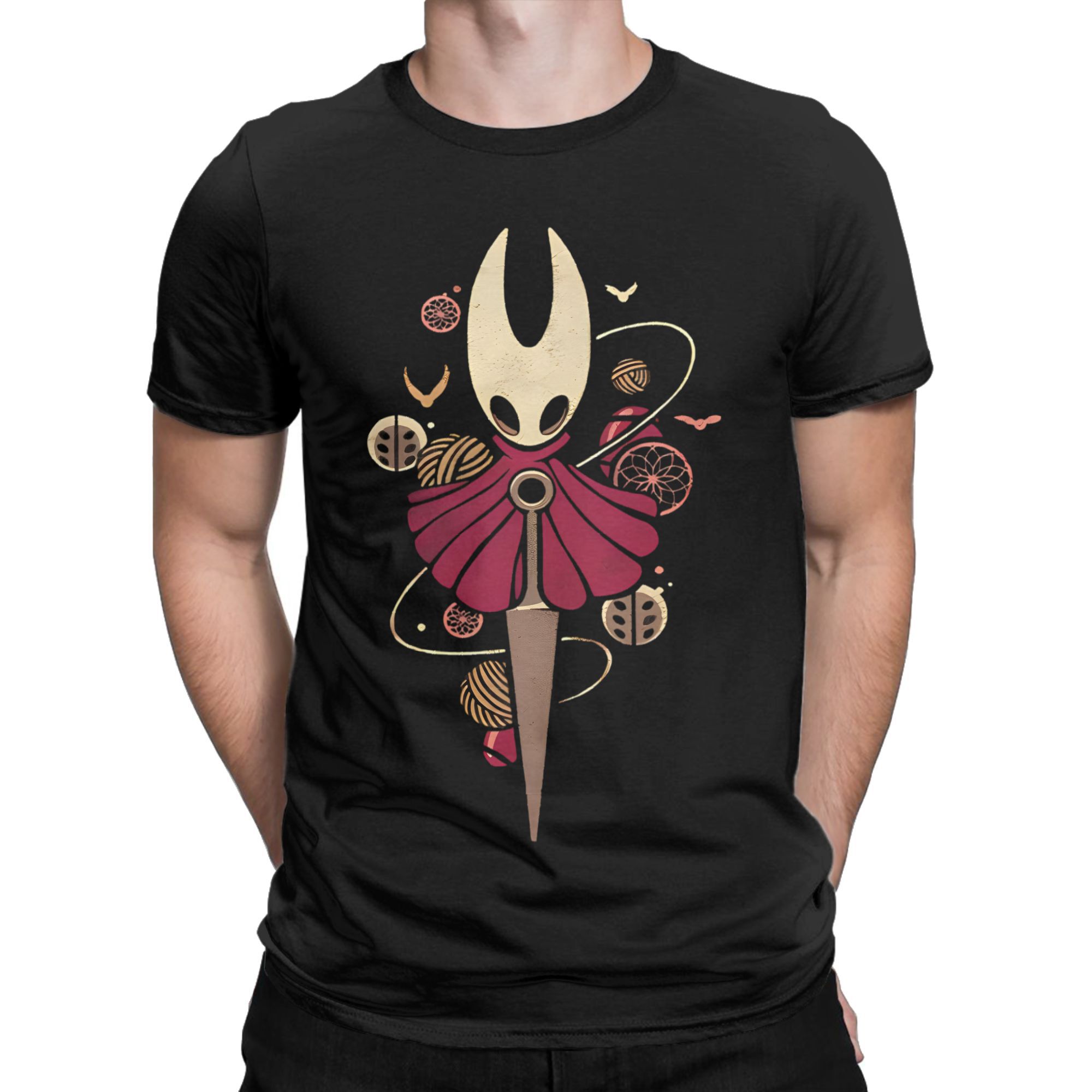 Hollow Knight Silksong Hornet  - огляд і ціна Retro Gaming T Shirt
