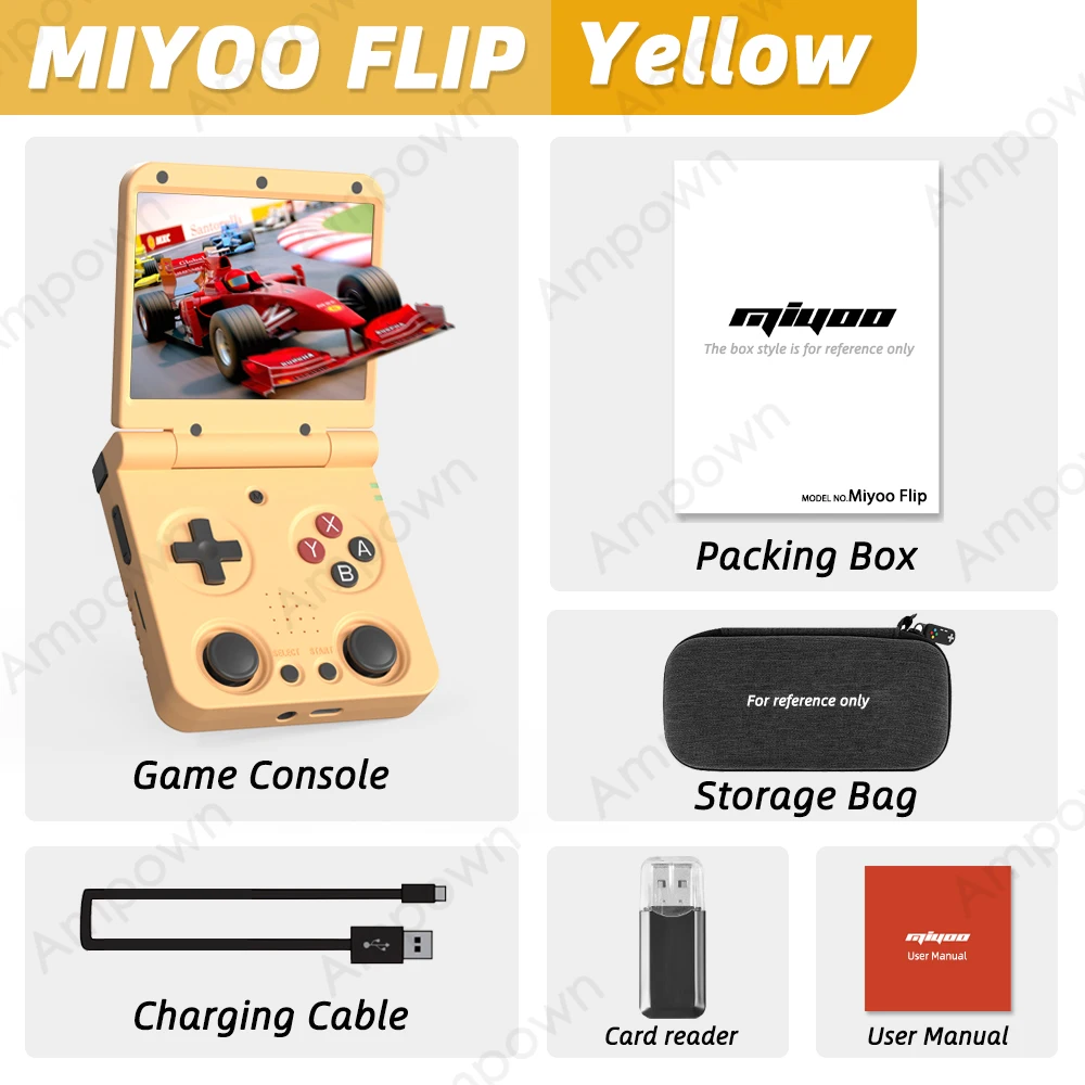 MIYOO FLIP V2 Pocket Player Co - огляд і ціна Retro Gaming Os
