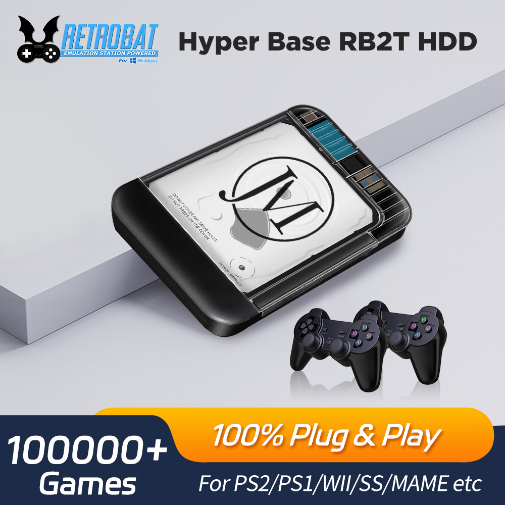 Retrobat 2T Portable  External - огляд і ціна Retro Gaming Hdd