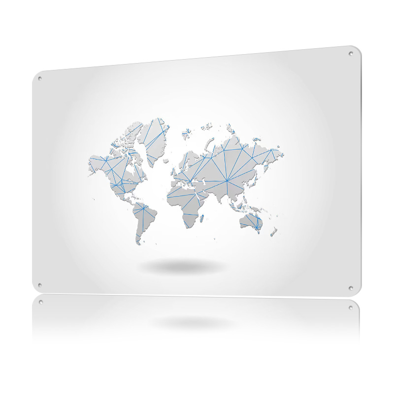 World Map Tinplate Poster Cust - огляд і ціна World Of Retro Gaming