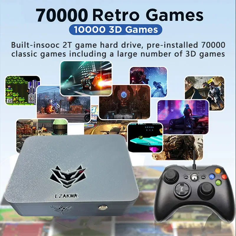 Dual System AK1 Pro Game Box 7 - огляд і ціна Retro Gaming Hdd