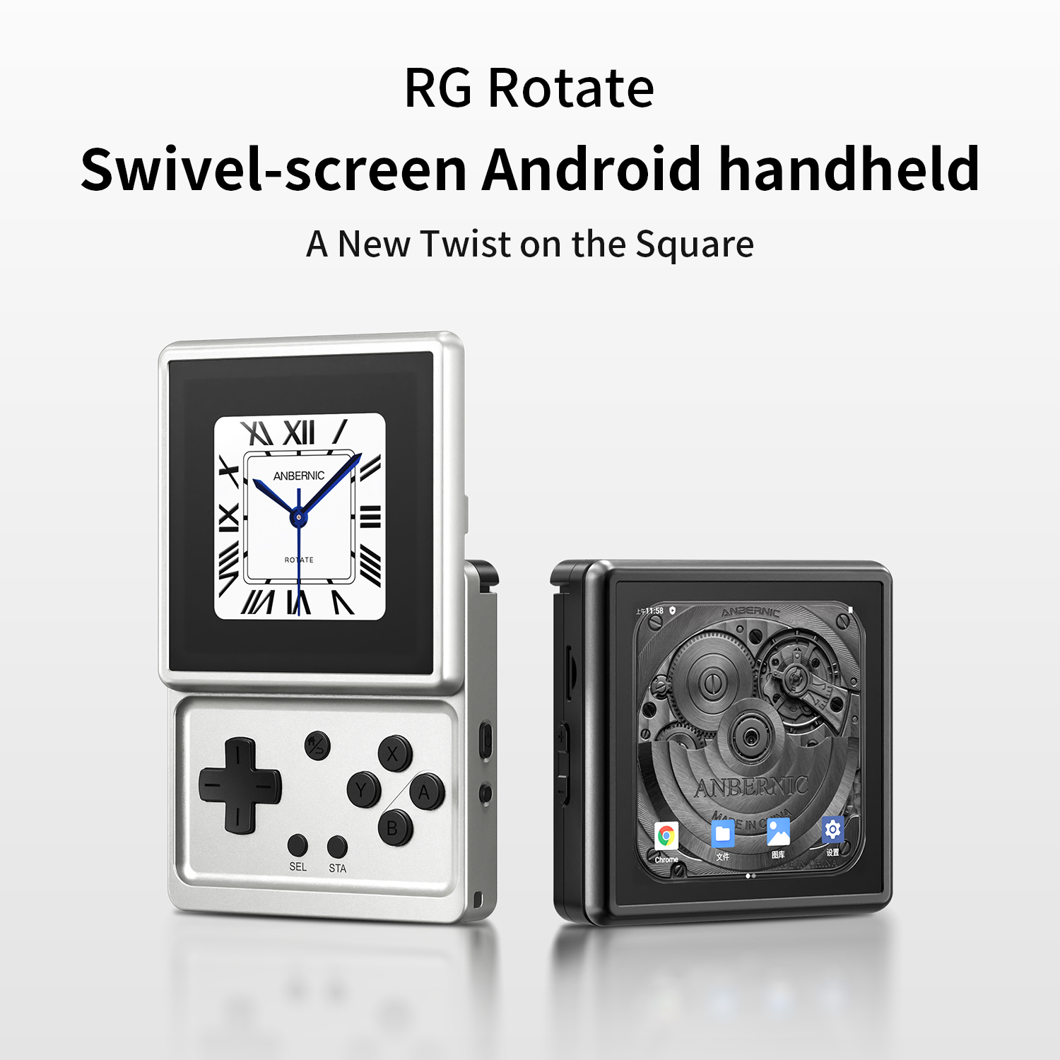 ANBERNIC RG Rotate Android Han - огляд і ціна Retro Gaming Usb