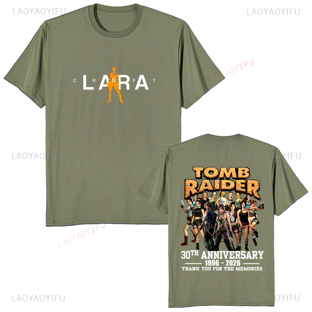 Tomb Raider 30th Anniversary U - огляд і ціна Retro Gaming T Shirt
