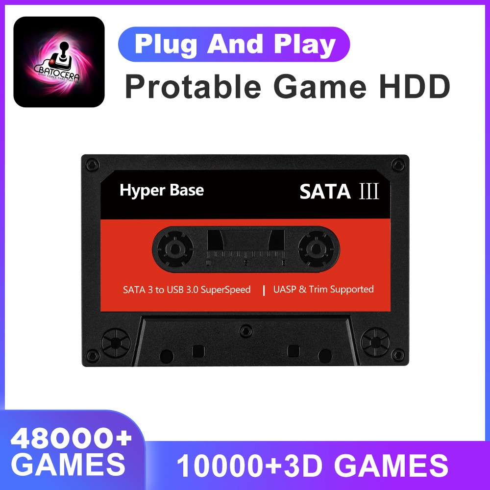 Batocera 35.linux 500G Externa - огляд і ціна Retro Gaming Hdd