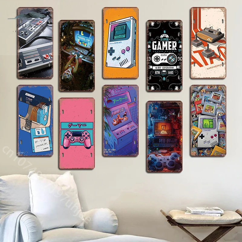 Vintage Gaming Metal Sign Retr - огляд і ціна Retro Gaming For Tv
