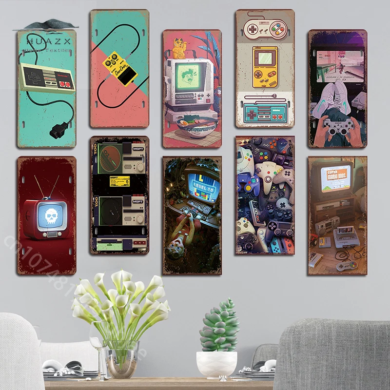 Vintage Gaming Metal Sign Retr - огляд і ціна Retro Gaming For Tv