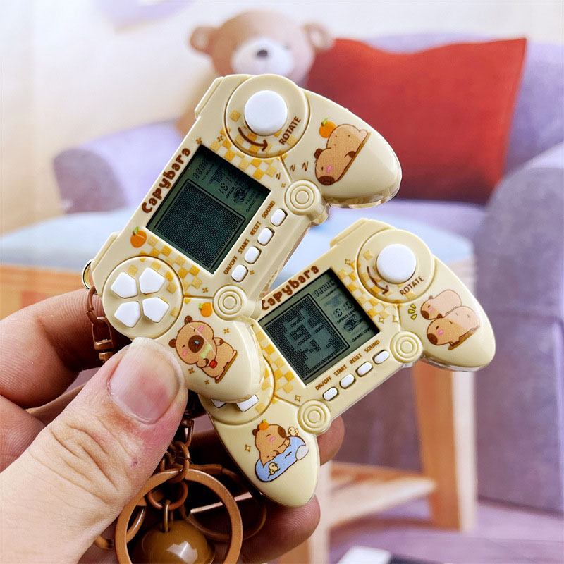 Capybara Mini Game Machine Key - огляд і ціна Retro Gaming Keychain