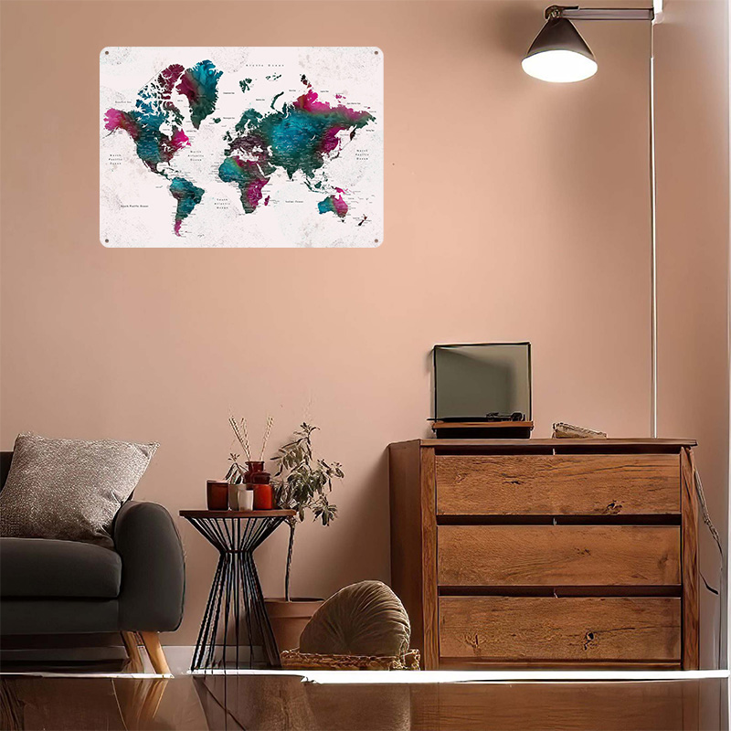 Detailed World Map Iskha Light - огляд і ціна World Of Retro Gaming