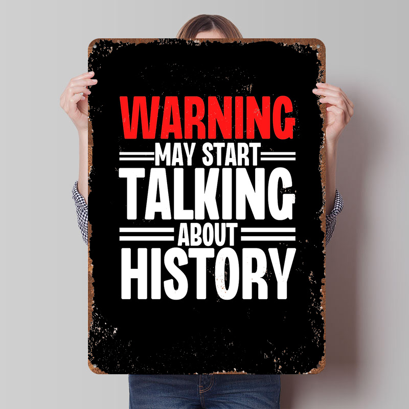 Warning May Start Talking Tin  - огляд і ціна Retro Gaming Talk
