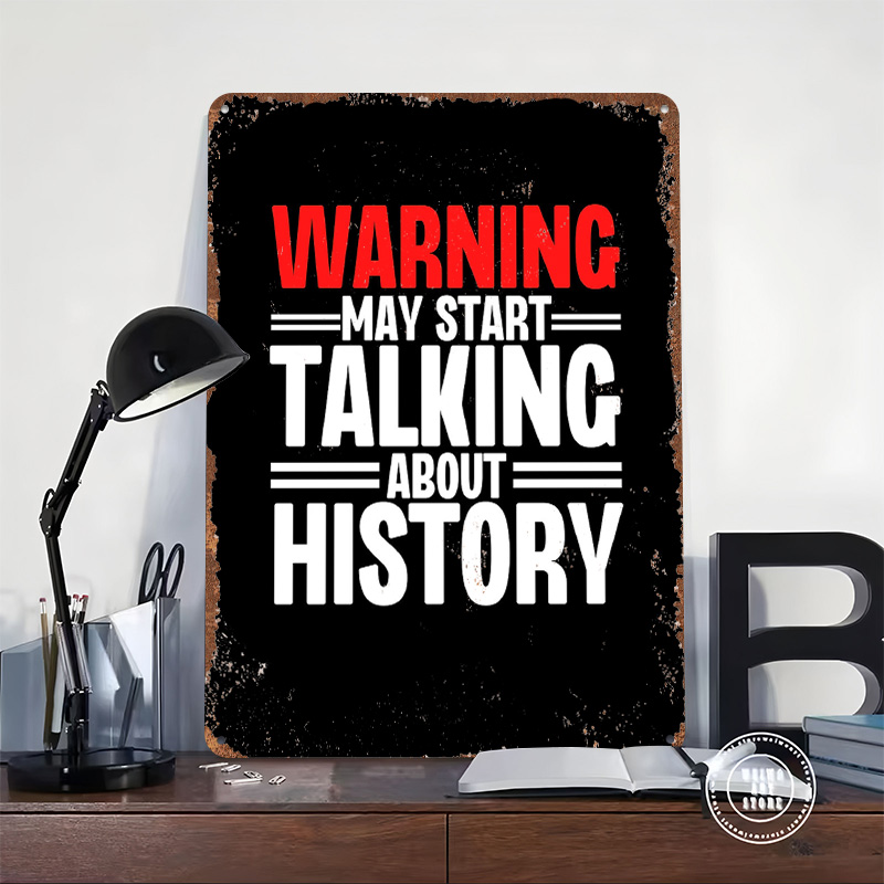 Warning May Start Talking Tin  - огляд і ціна Retro Gaming Talk