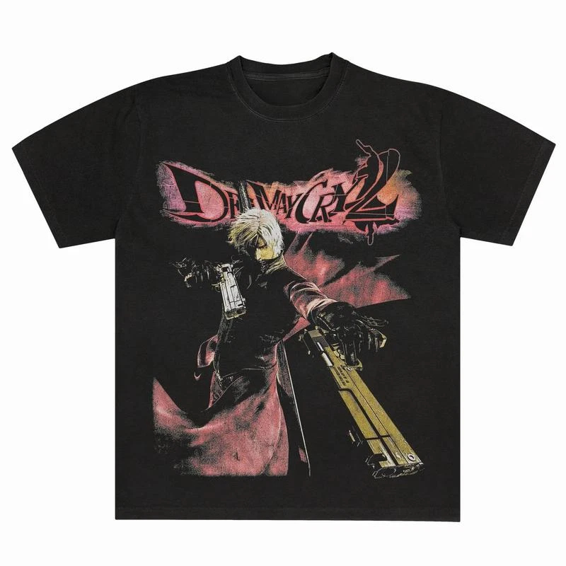 Devil May Cry 2 Dante T-shirt  - огляд і ціна Retro Gaming T Shirt