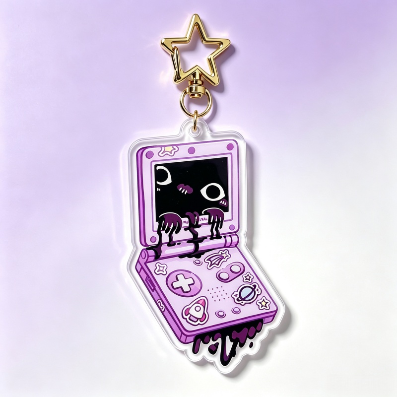 Creepy Game Console Acrylic Ke - огляд і ціна Retro Gaming Keychain