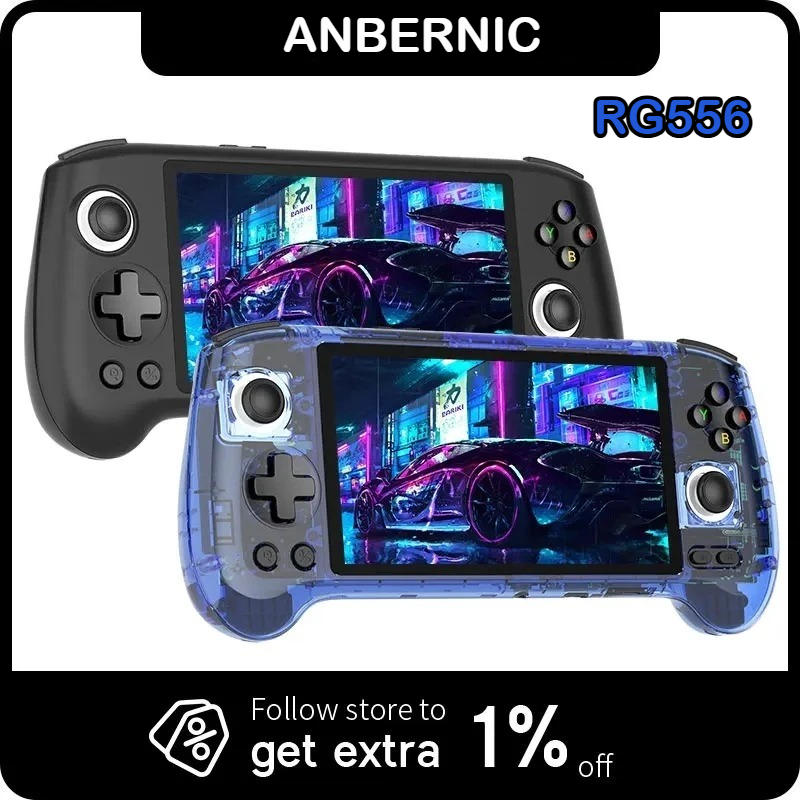ANBERNIC RG556 Handheld Games  - огляд і ціна Retro Gaming Images