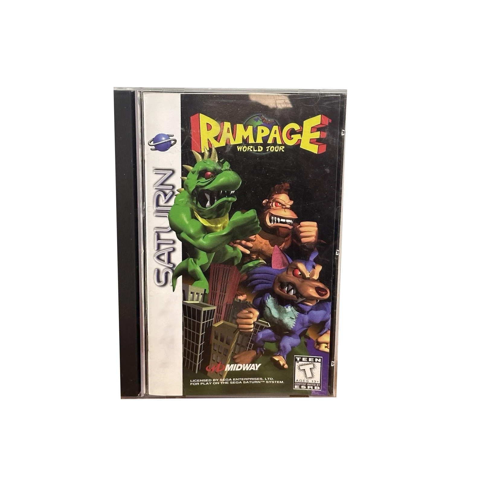 Saturn Copy Disc Game rampage  - огляд і ціна Retro Gaming Fun