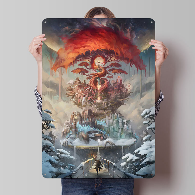 The Painted World Printed Post - огляд і ціна World Of Retro Gaming