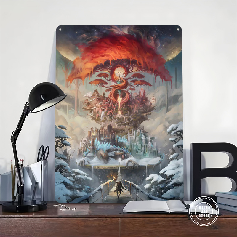 The Painted World Printed Post - огляд і ціна World Of Retro Gaming
