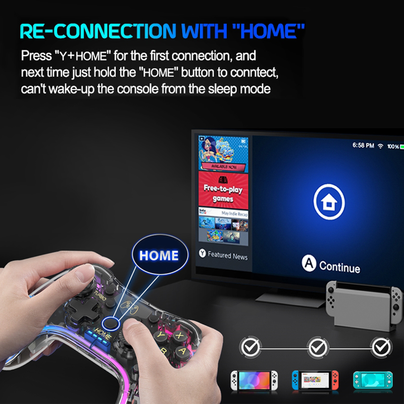 Wireless RGB Retro Gaming Cont - огляд і ціна Retro Pc Gaming
