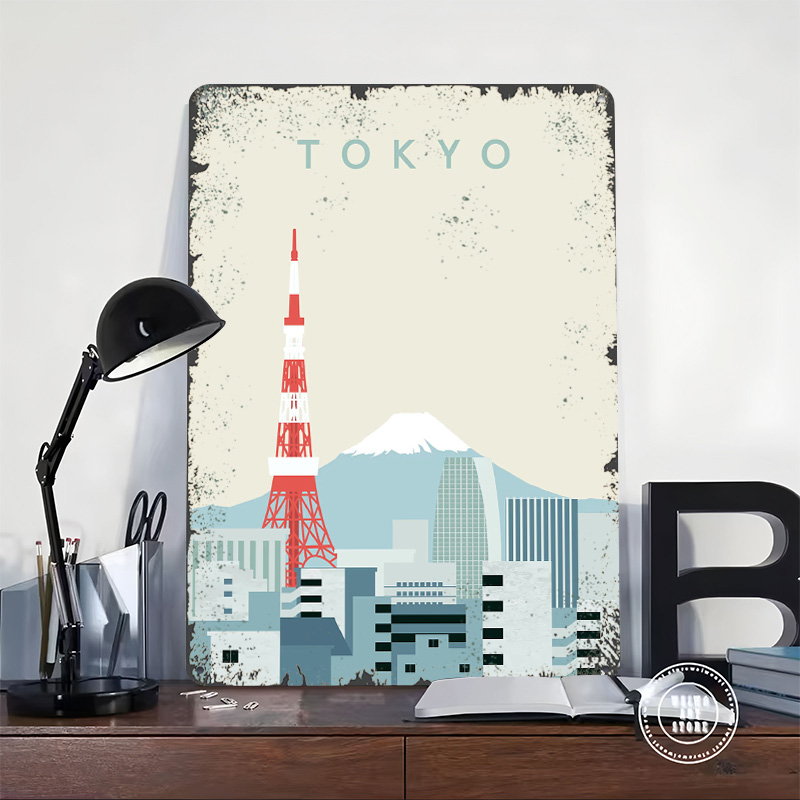 Tokyo Poster Retro 3D Printed  - огляд і ціна Retro Gaming Gifts For Men
