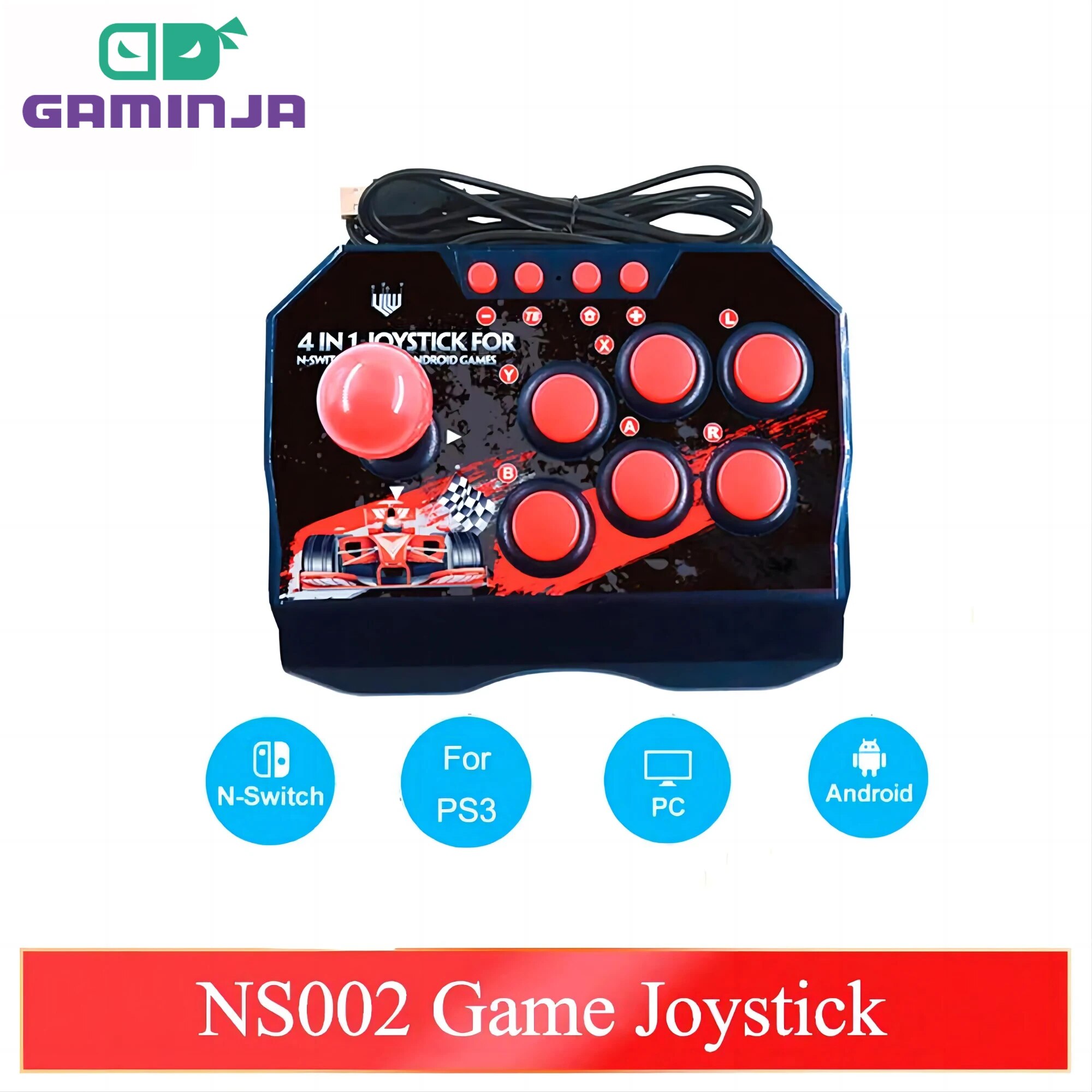 GAMINJA NS002 4 In 1 Retro Arc - огляд і ціна Retro Gaming For Tv