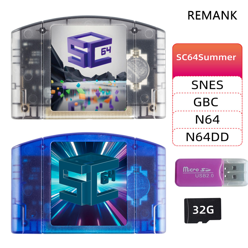 REMANK 5000-in1 SC64Summer SC6 - огляд і ціна Retro Gaming Fun
