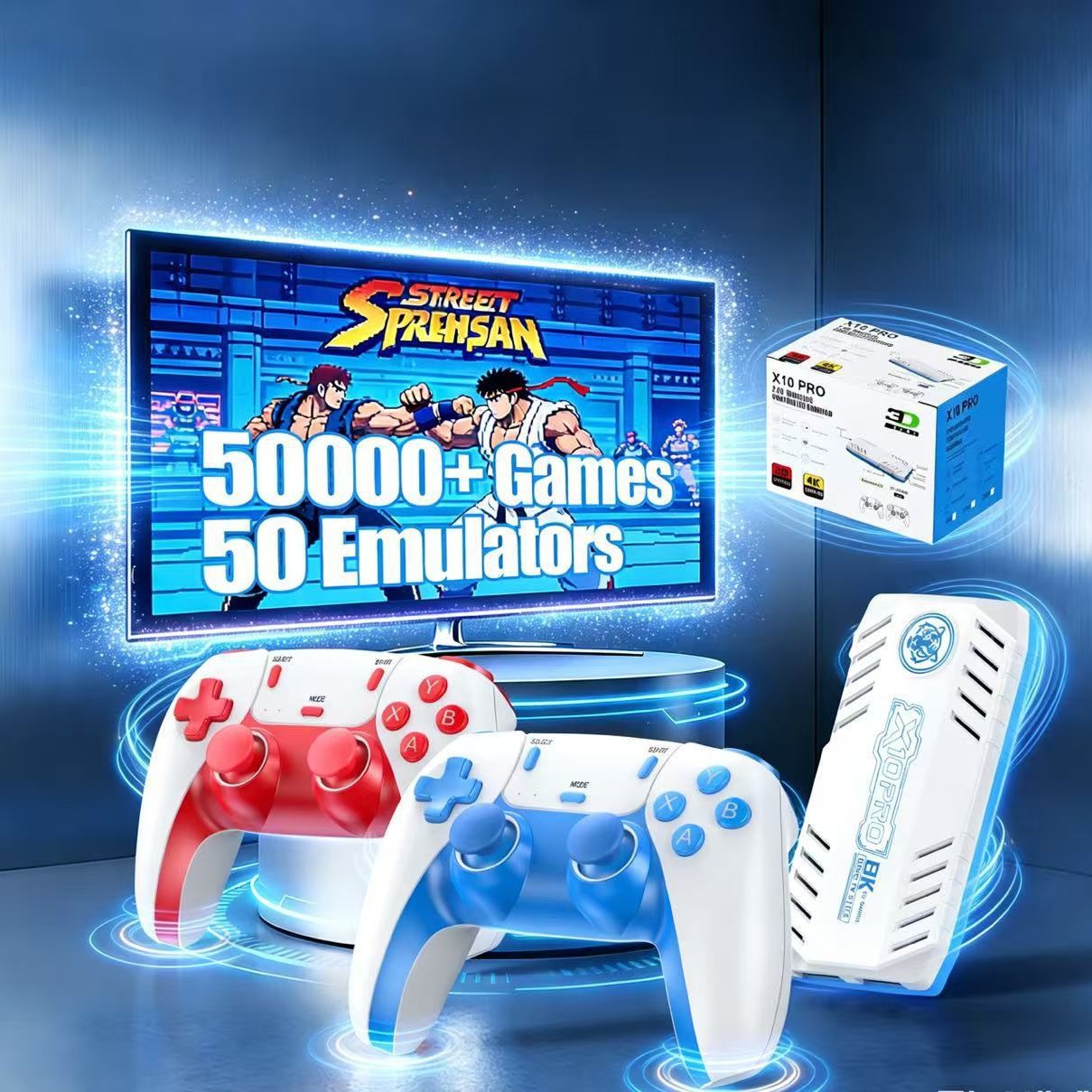 X10 PRO Retro Handheld Game Co - огляд і ціна Retro Gaming For Tv