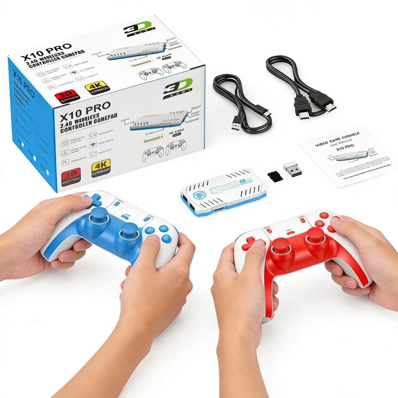 X10 PRO Retro Handheld Game Co - огляд і ціна Retro Gaming For Tv