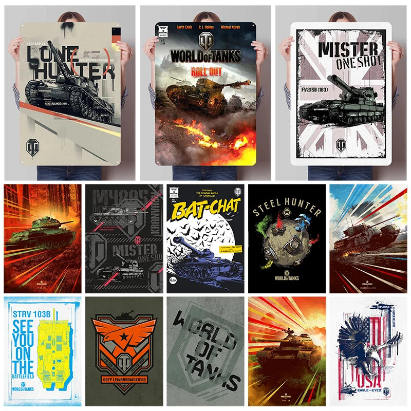 World of Tanks Posters Classic - огляд і ціна World Of Retro Gaming