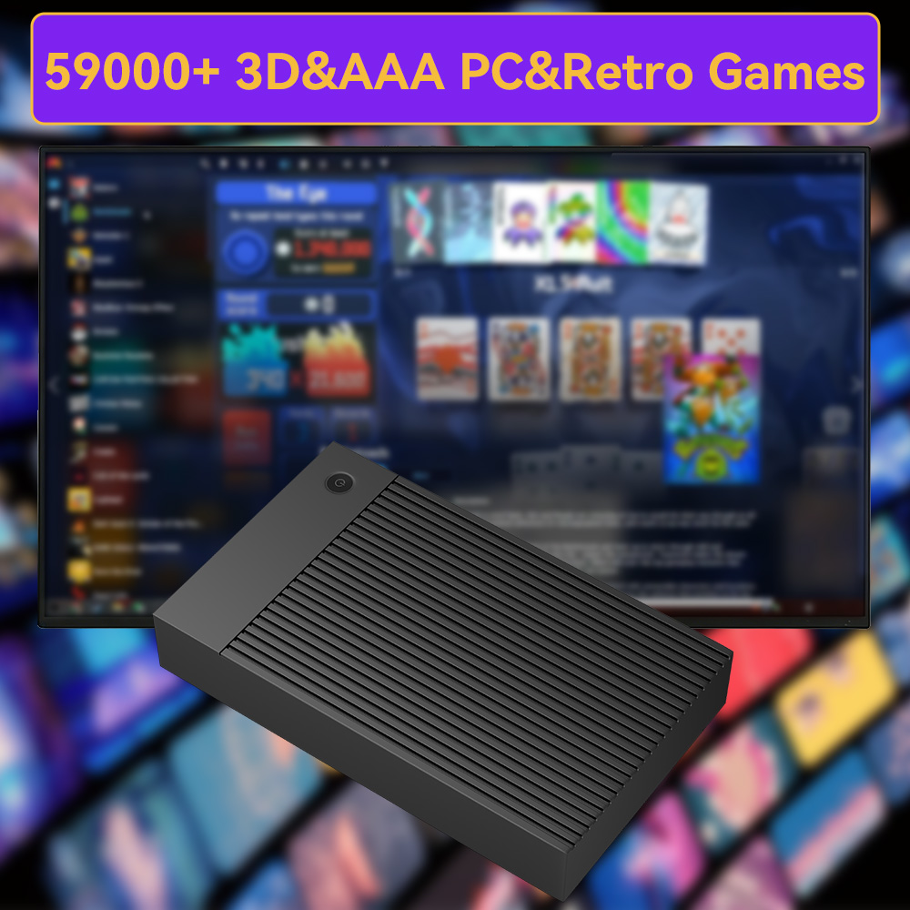 Portable 4TB Gaming HDD with 5 - огляд і ціна Retro Gaming Hdd