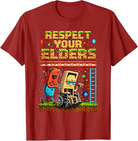 Respect Your Elders Retro Gami - огляд і ціна Retro Gaming Gifts For Men