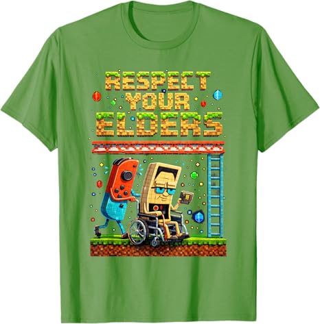 Respect Your Elders Retro Gami - огляд і ціна Retro Gaming Gifts For Men