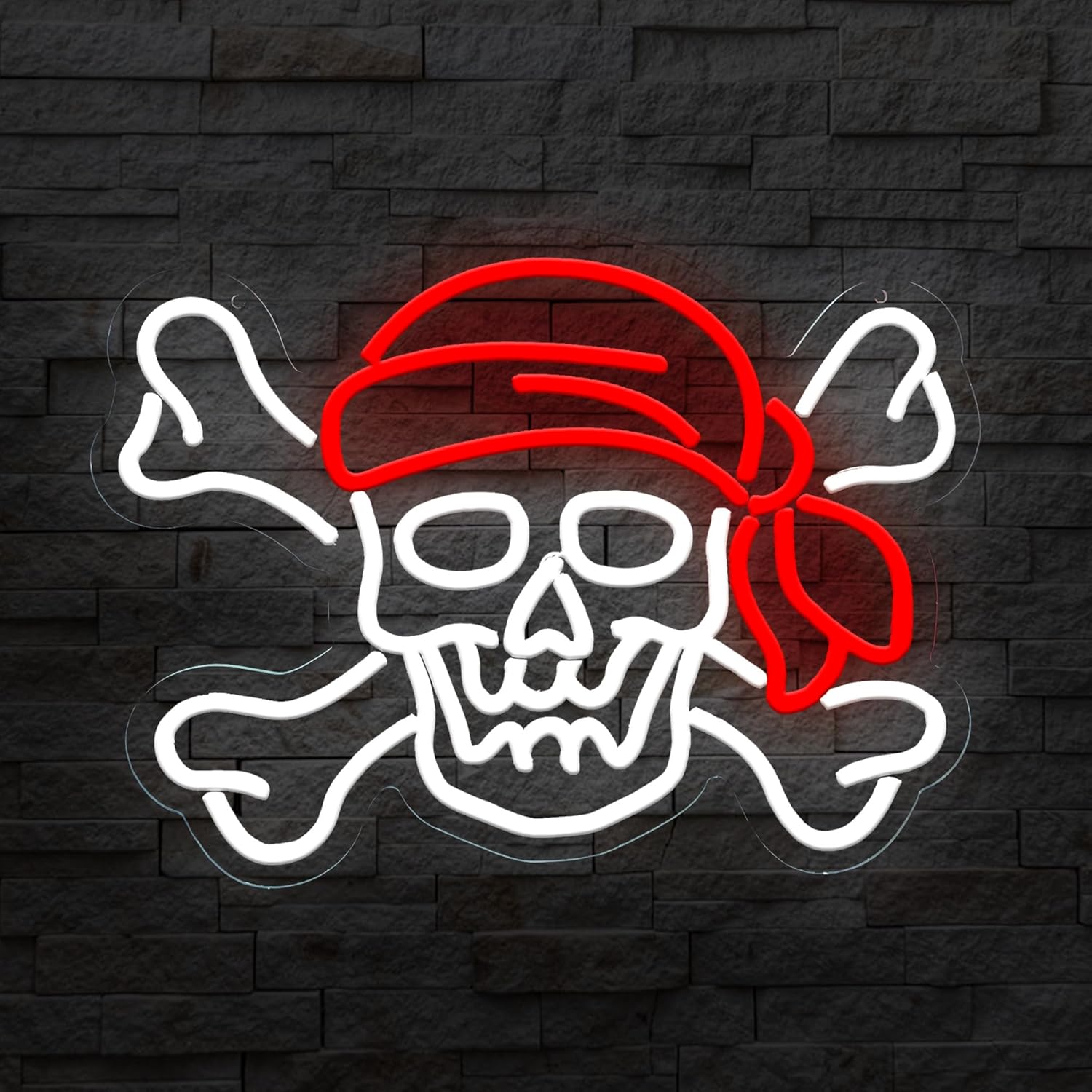 Pirate Skull USB Dimmable Neon - огляд і ціна Retro Gaming Gifts For Men