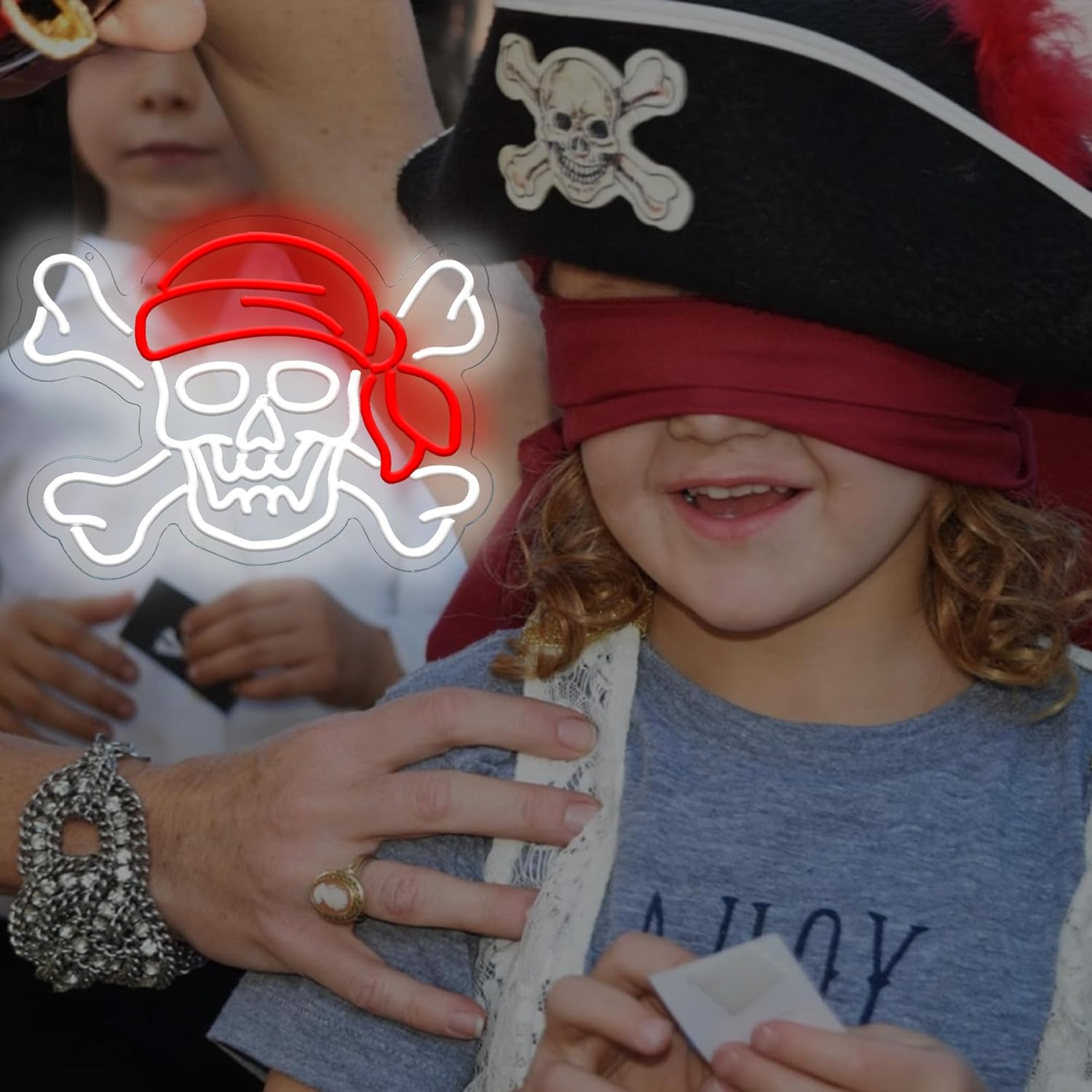 Pirate Skull USB Dimmable Neon - огляд і ціна Retro Gaming Gifts For Men
