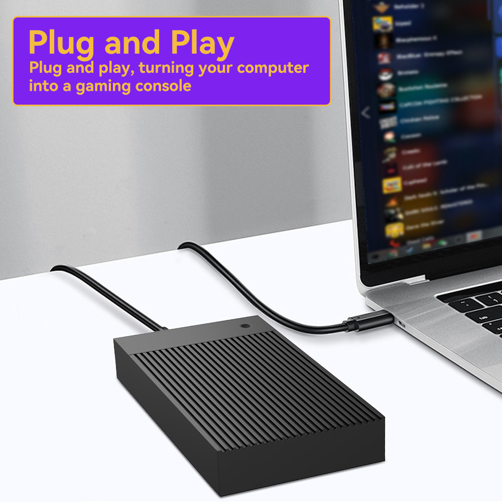 Portable 4TB Gaming HDD with 5 - огляд і ціна Retro Gaming Hdd