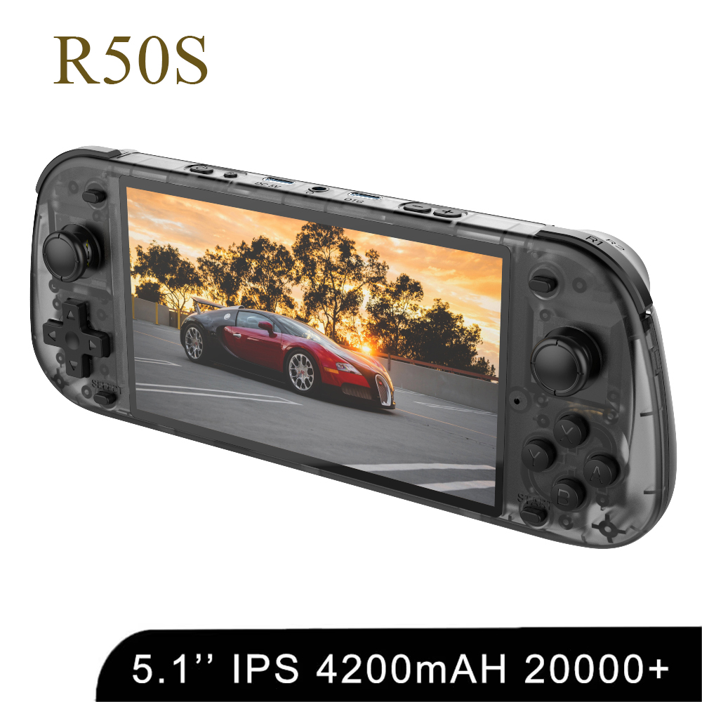 5.1inch New R50S Retro Handhel - огляд і ціна Retro Gaming Images