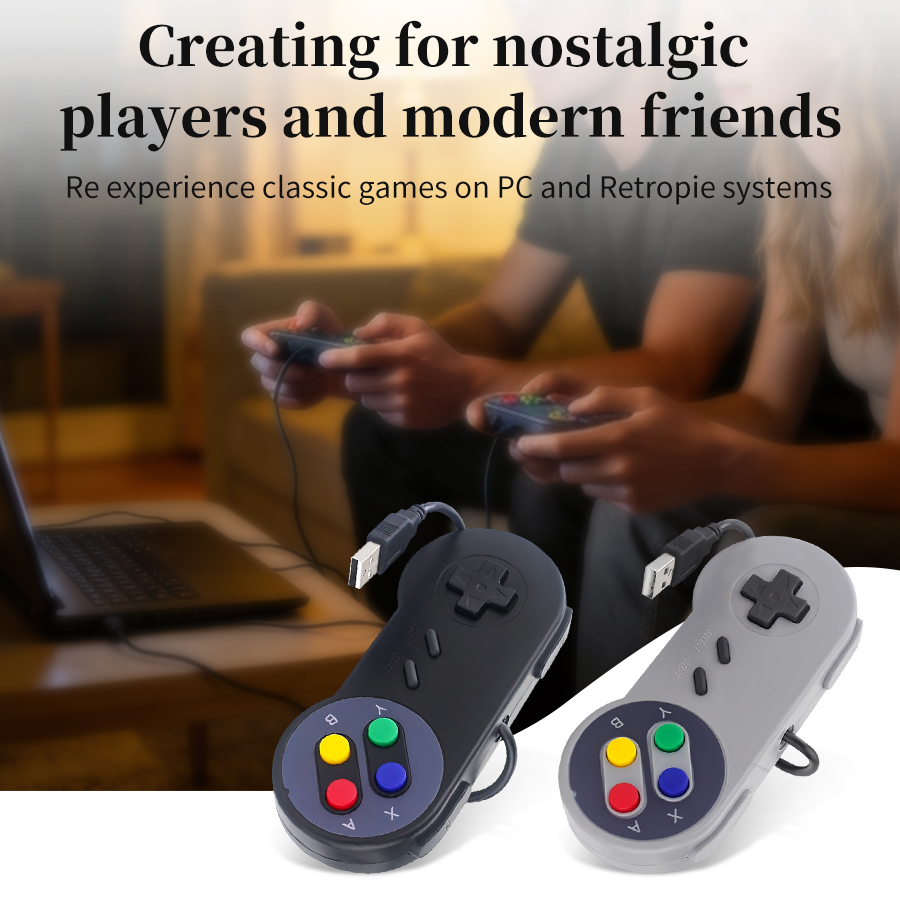 USB Gamepad Gaming Joystick Re - огляд і ціна Retro Pc Gaming