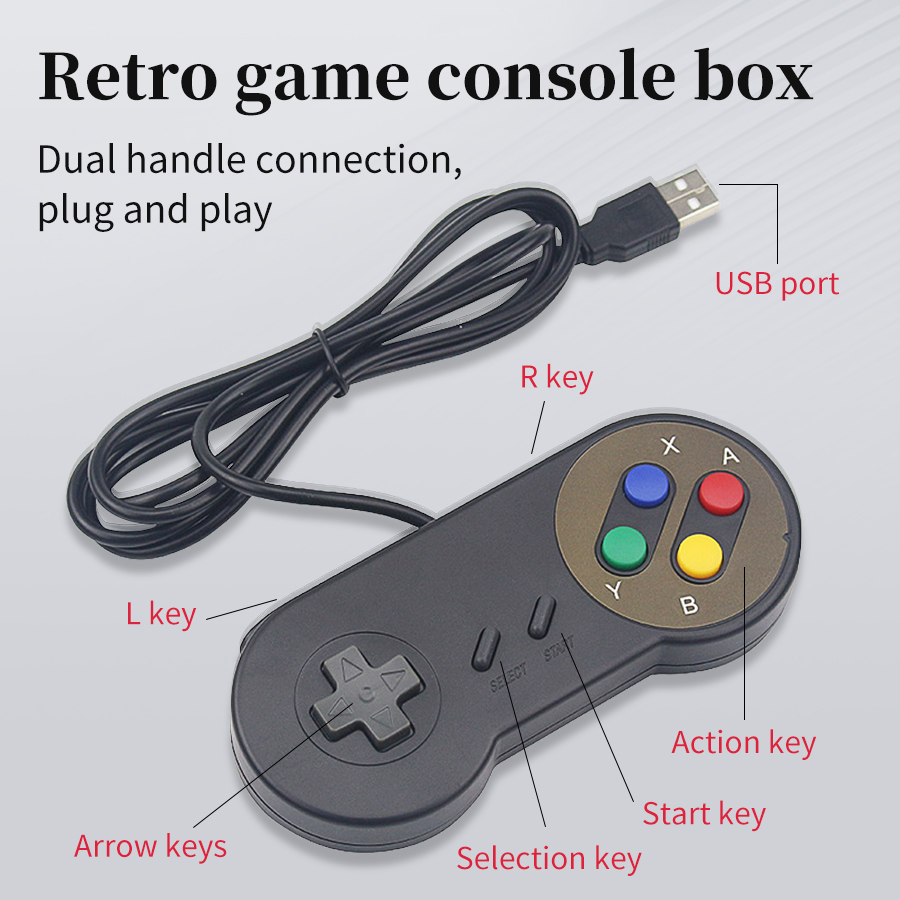 USB Gamepad Gaming Joystick Re - огляд і ціна Retro Pc Gaming