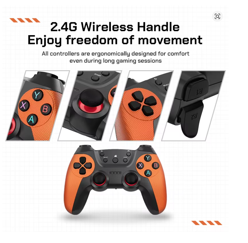 X10 Pro Rechargeable Controlle - огляд і ціна Retro Gaming For Tv