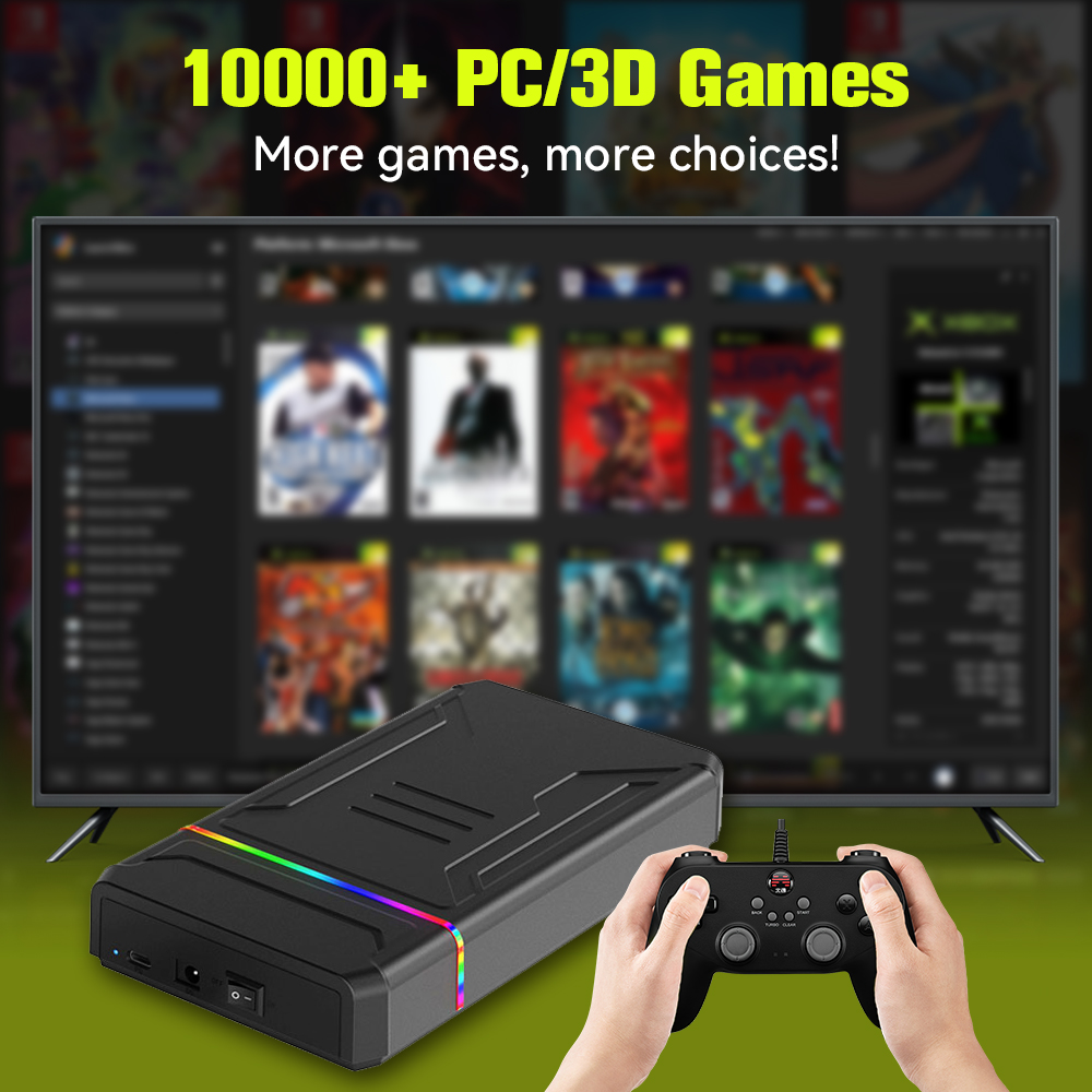 JMachen Launchbox 3TB Gaming H - огляд і ціна Retro Gaming Hdd