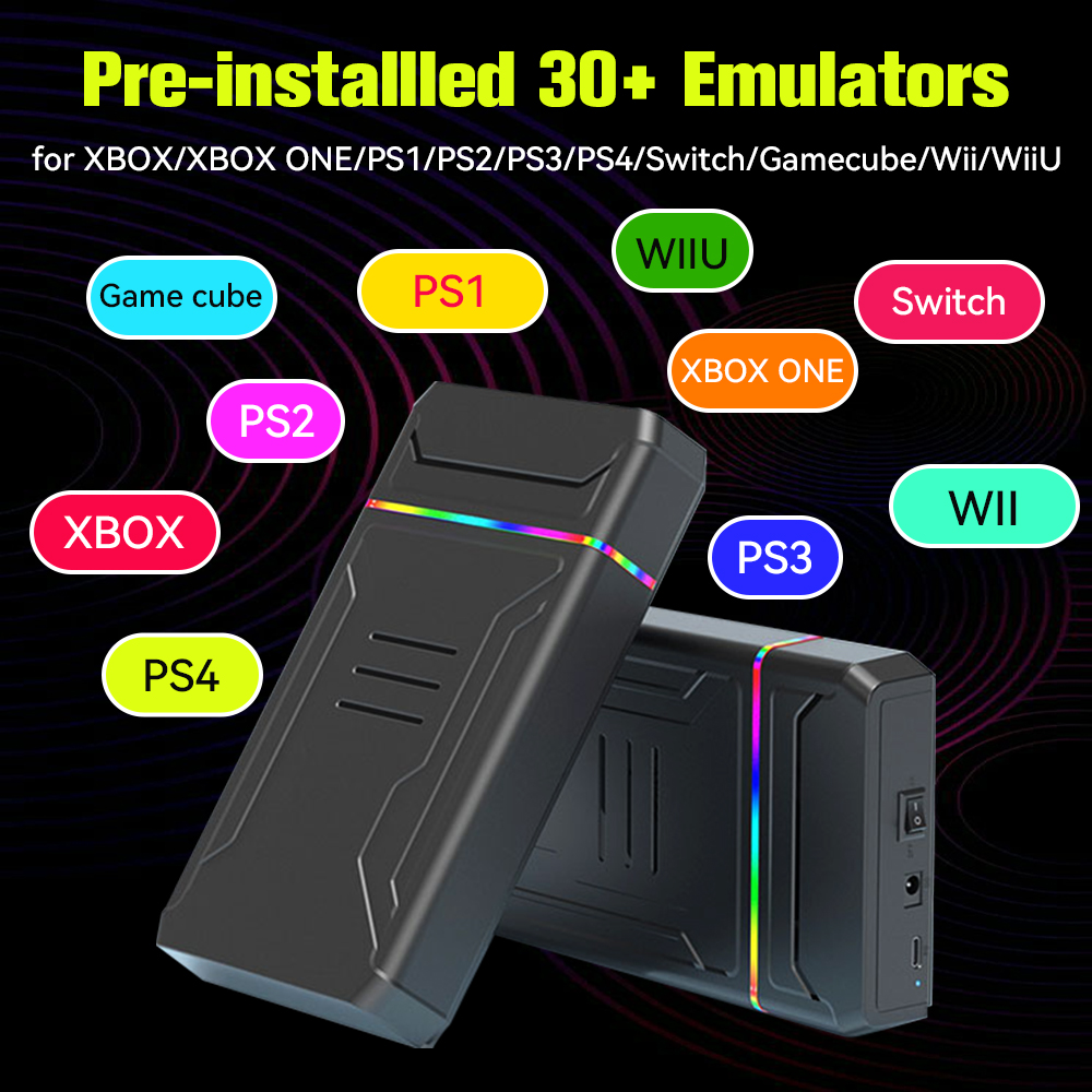 JMachen Launchbox 3TB Gaming H - огляд і ціна Retro Gaming Hdd