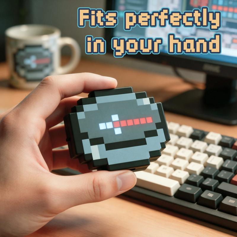 2026 NEW Rechargeable Pixel Co - огляд і ціна Retro Gaming Keychain