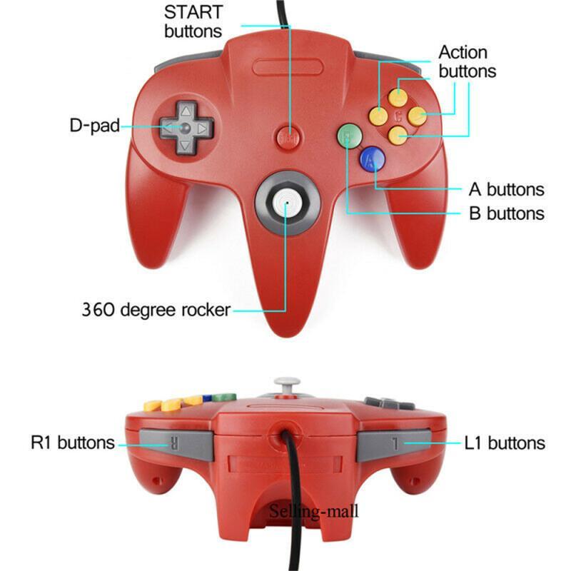 N64 Controller Classic USB Wir - огляд і ціна Retro Gaming Os