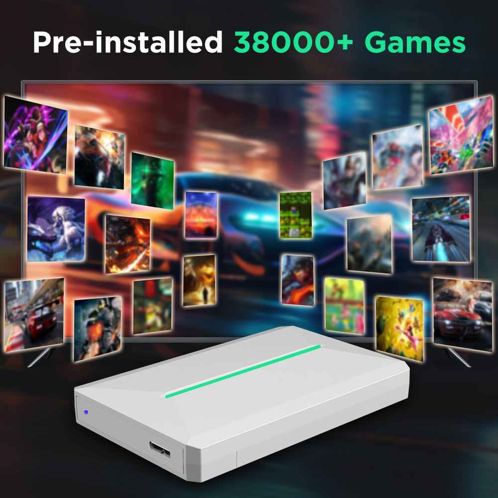 Hyper Base PR500GB Game Consol - огляд і ціна Retro Gaming Hdd