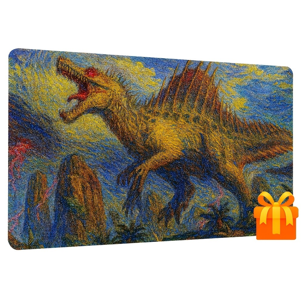 Retro Spinosaurus Playmat  Non - огляд і ціна Retro Pc Gaming