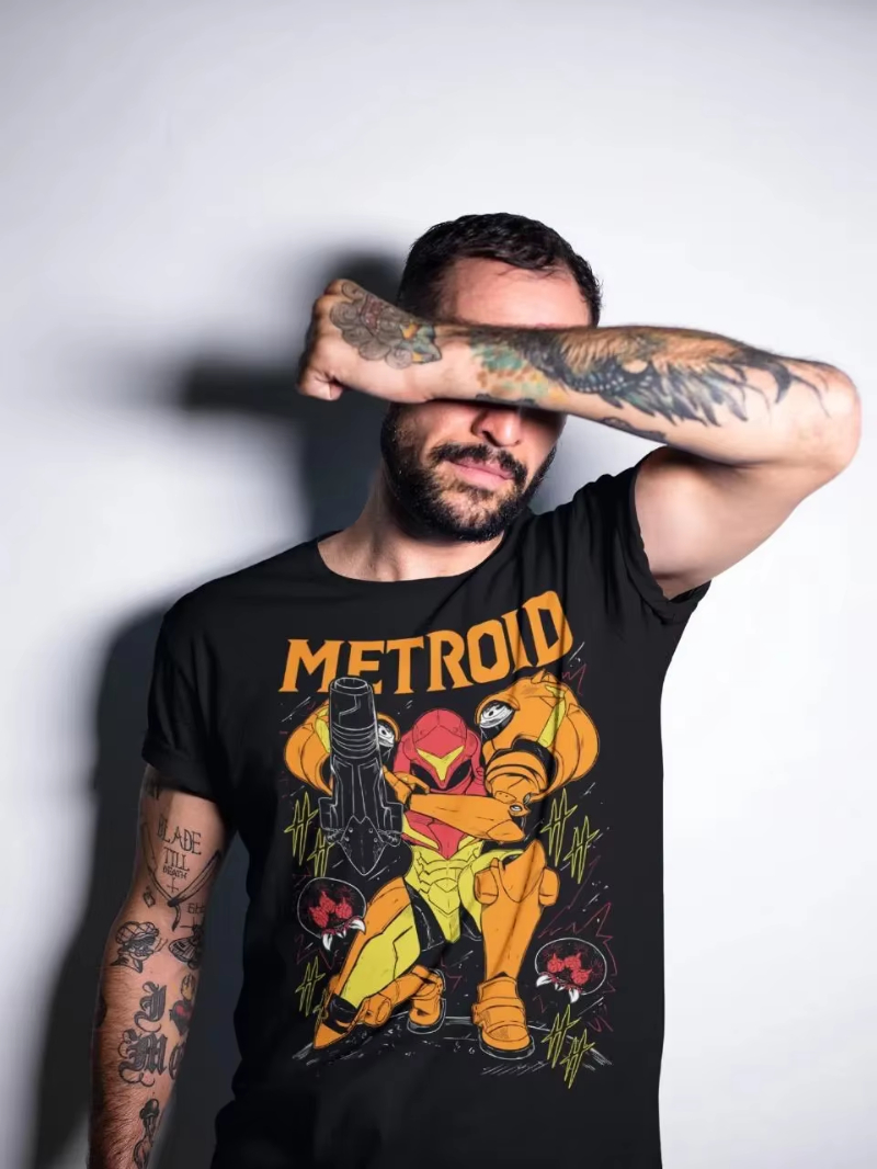 Men's and Women's Summer Pure  - огляд і ціна Retro Gaming Shirt